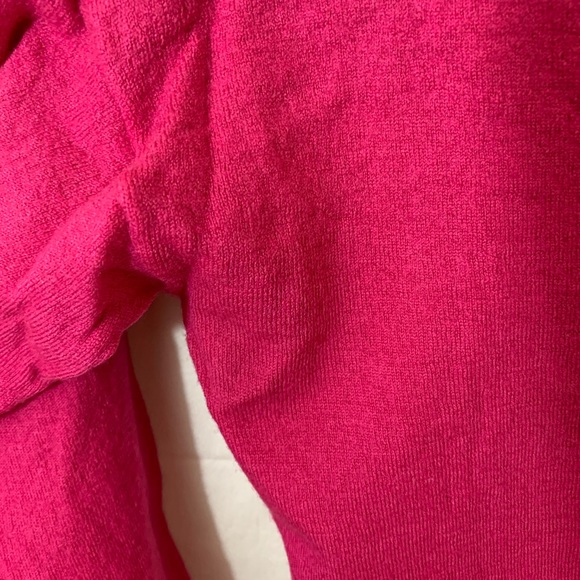 Banana Republic Extra Fine Merino Wool Pink Medium - Picture 6 of 7